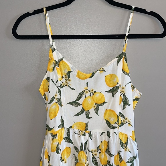 H&M | Lemon Drop Sun Dress - sz 2 - Picture 3 of 12